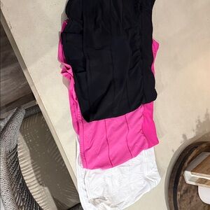 lululemon athletica Women's Shorts in Black, Pink, and White all 3 for $20